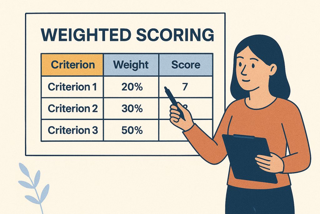 Weighted Scoring